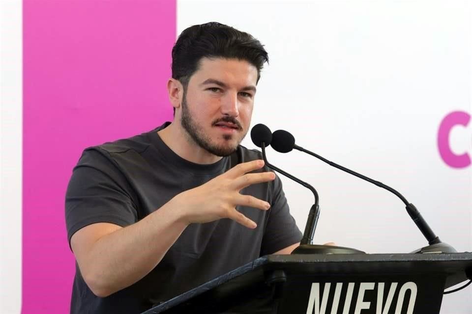 Samuel García, Gobernador de Nuevo León.