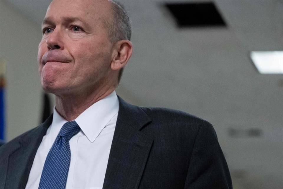 El presidente ejecutivo de Boeing, Dave Calhoun, dejará su cargo a finales de año.