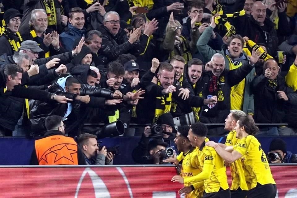El Dortmund vino de atrás.