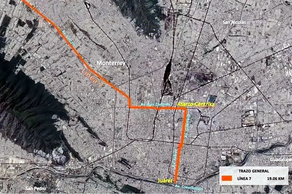 El Metro pasaría por Lincoln, Ruiz Cortines, Guerrero y Avenida Juárez.
