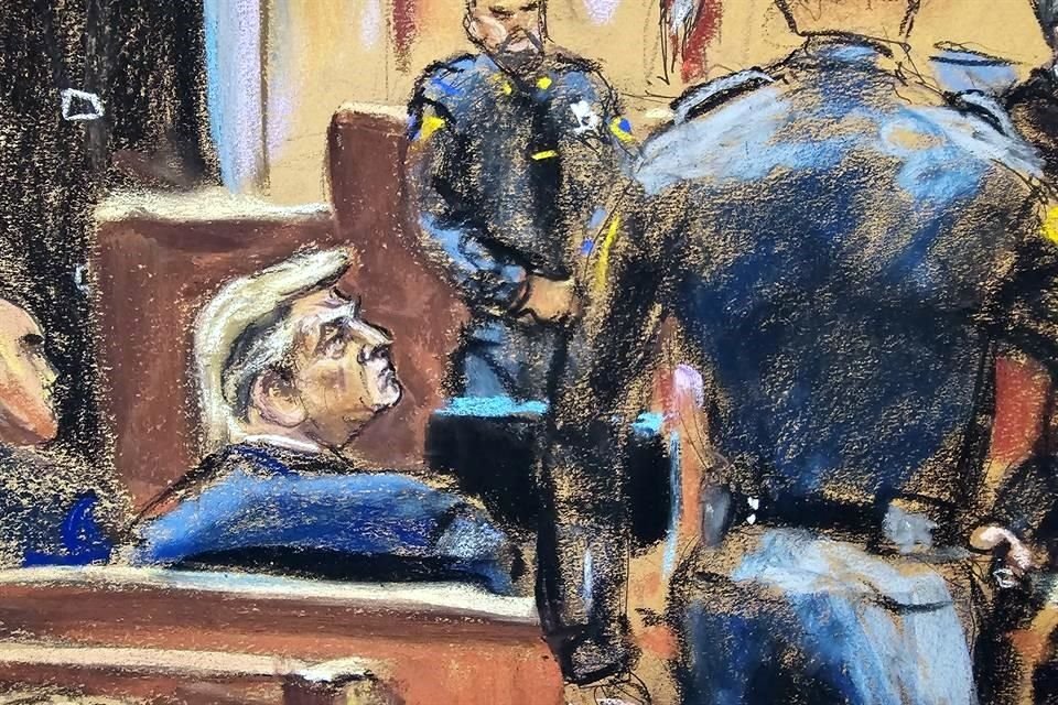 El jurado de 12 personas y seis suplentes para juzgar a Donald Trump por pagos a actriz porno está completo en el cuarto día del juicio.