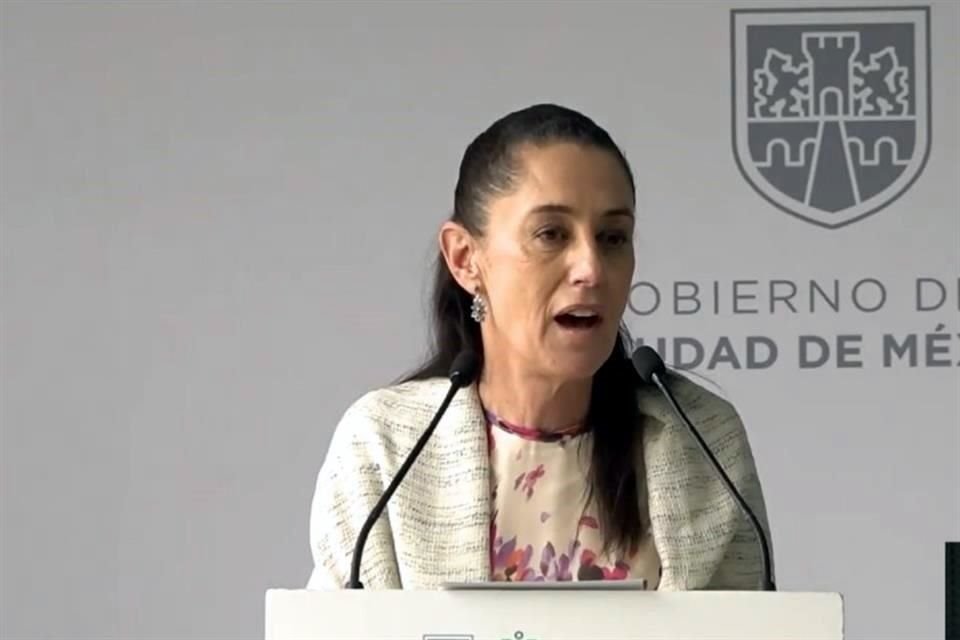 Claudia Sheinbaum, Jefa de Gobierno de la CDMX.