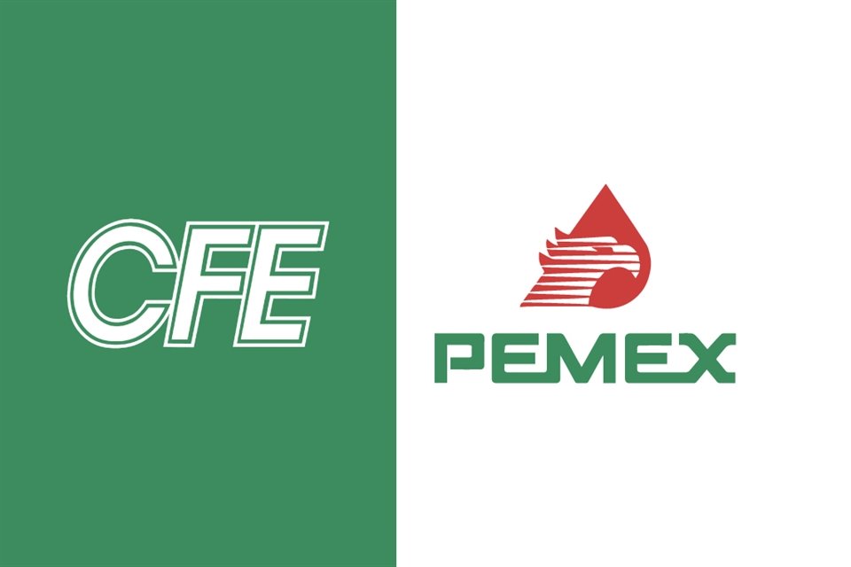 Las utilidades de CFE y Pemex se desplomaron en este primer trimestre, respecto al mismo periodo de 2023, en 94.1% y 91.7%, respectivamente.