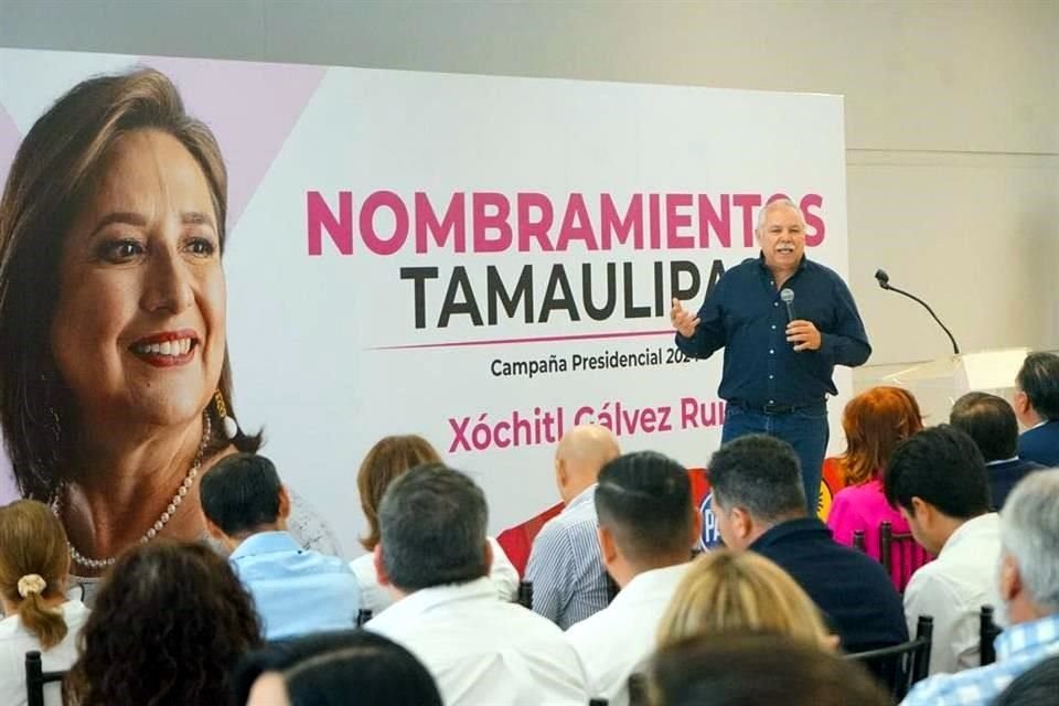 César Verástegui 'El Truko' fue secretario general de Gobierno de Tamaulipas y candidato a Gobernador en 2022.