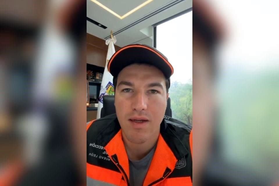 El Gobernador Samuel García aseguró que la próxima tormenta impactará principalmente a la cuenca de Linares.