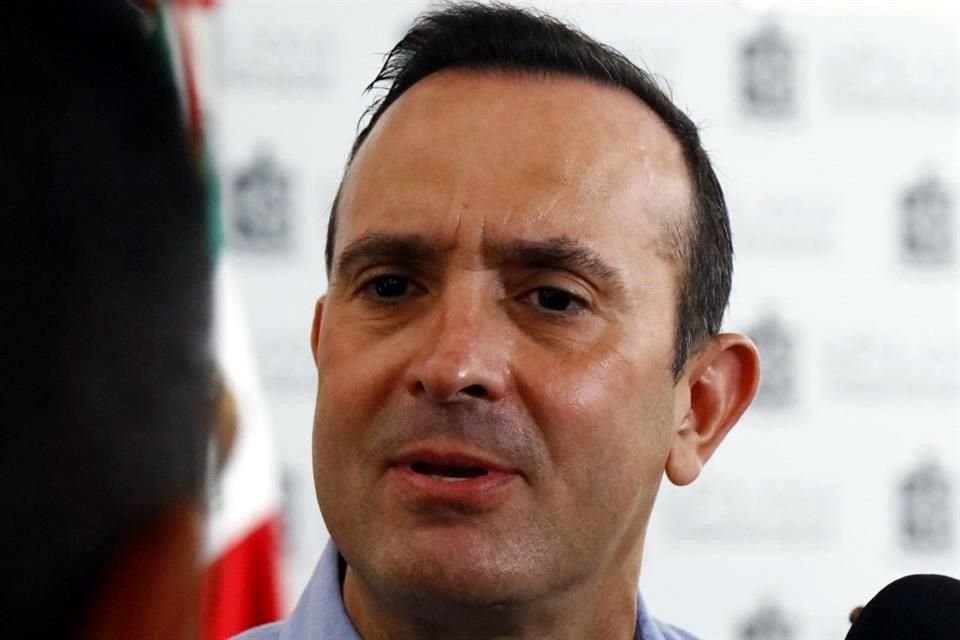 Carlos de la Fuente, coordinador de la bancada del PAN en el Congreso local.