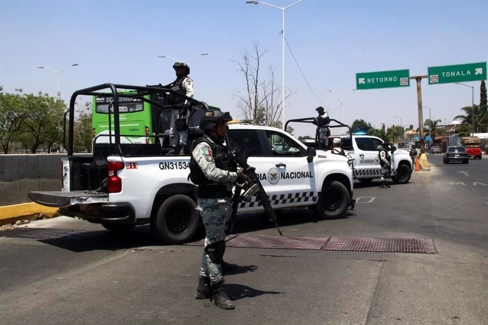 De acuerdo con cifras oficiales, hay 108 mil 182 guardias desplegados en el País.