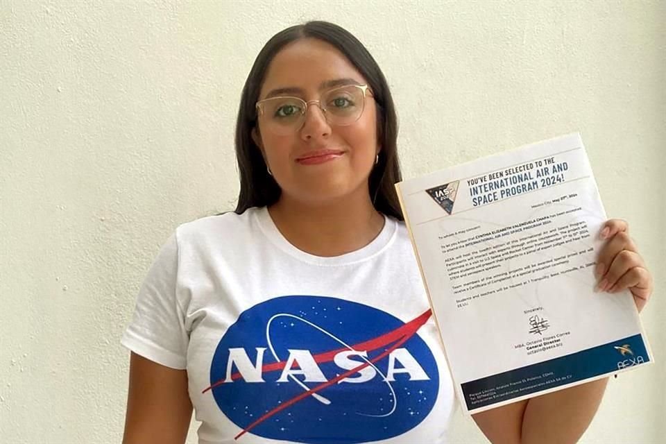La regia Cynthia Elizabeth Valenzuela Chapa tiene 21 años y estudia la Licenciatura en Biotecnología Genómica.
