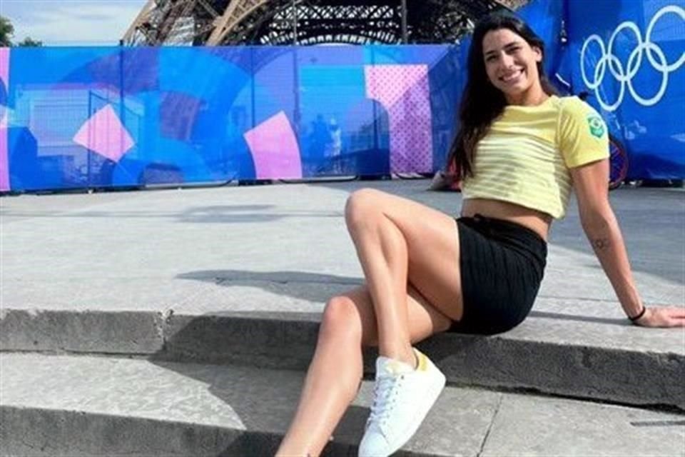 Ana Carolina Vieira fue expulsada de la delegación de Brasil tras salir sin autorización de la Villa Olímpica la noche de la inauguración de París 2024.