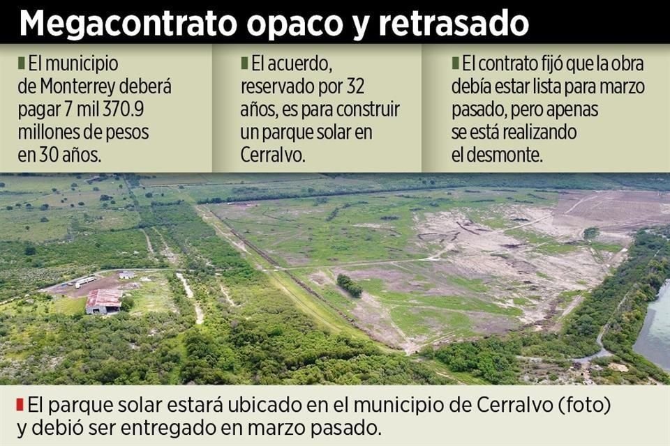 El acuerdo compromete las finanzas del municipio regio por 30 años.