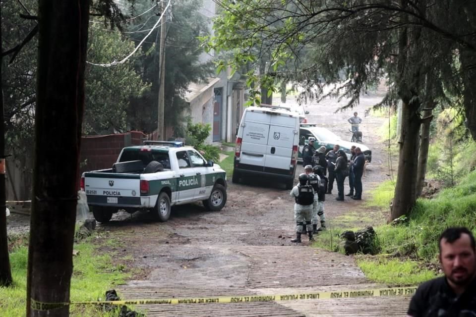 Autoridades estimaron que los cuerpos hallados en Topilejo corresponderían a menores de edad provenientes de Centroamérica.