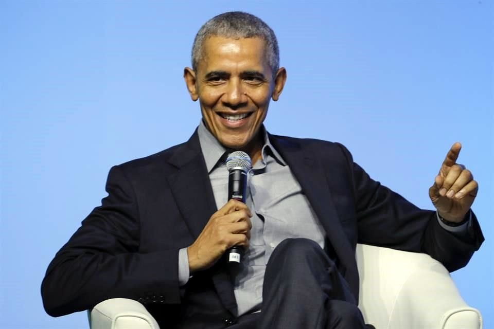 El ex Presidente estadounidense, Barack Obama.