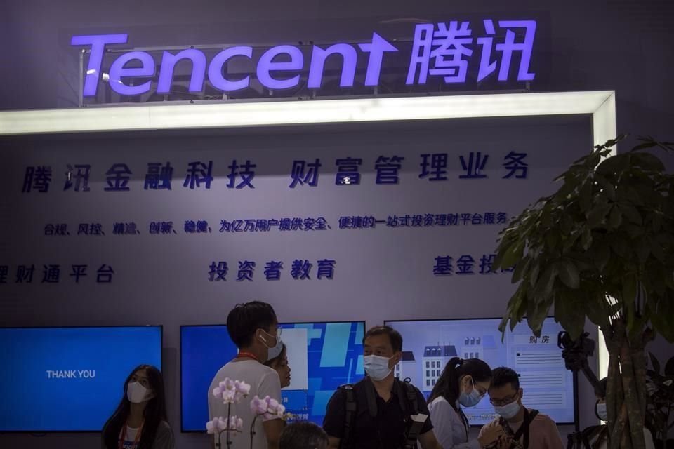 Las acciones de Tencent llegaron a bajar más del 10 por ciento.