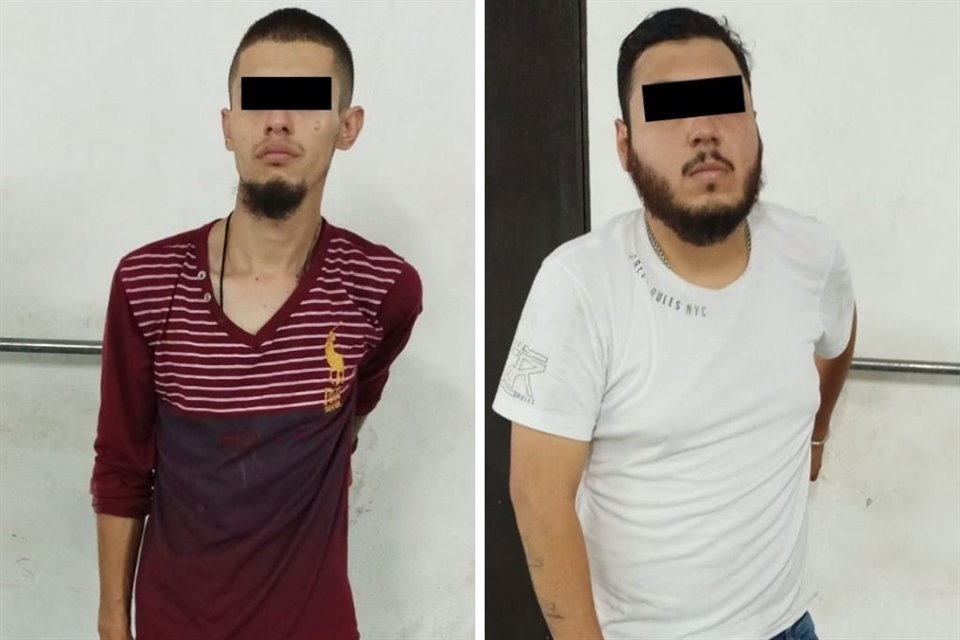 Los detenidos fueron identificados como Francisco Antonio, de 27 años, y Jonathan Armando, de 22.