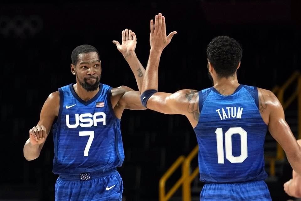 Estados Unidos se instaló en las Semifinales gracias a una gran actuación ante España de Kevin Durant, quien anotó 29 puntos.