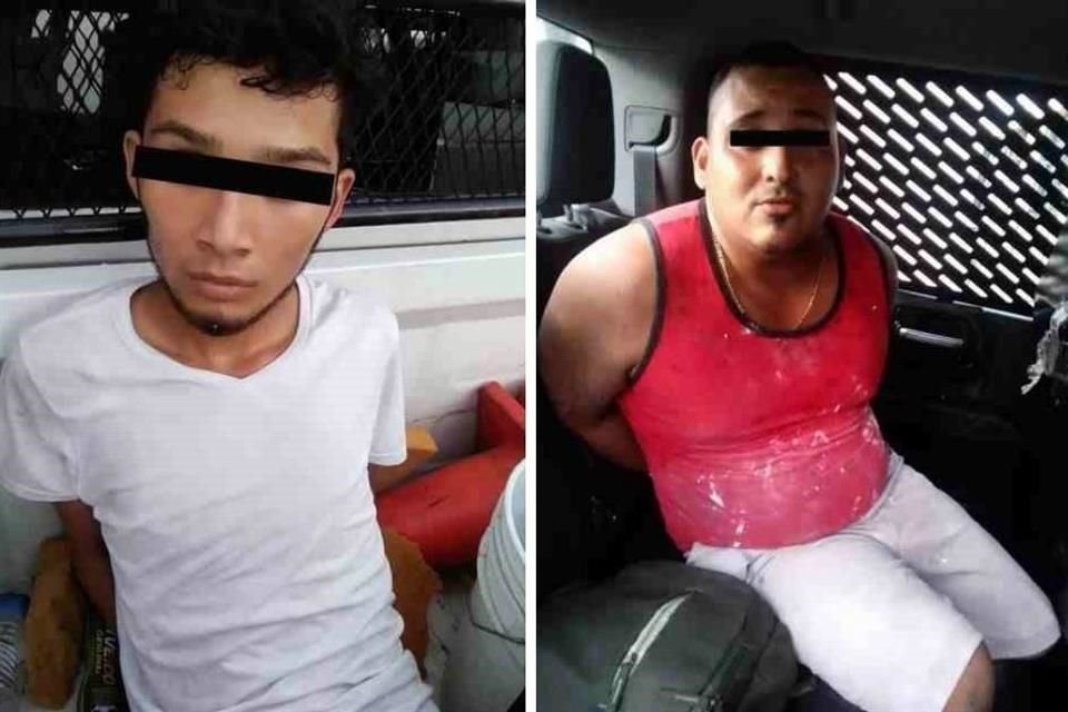Julián Francisco y Pedro Daniel, de 19 y 42 años, respectivamente, quedaron a disposición de las autoridades.