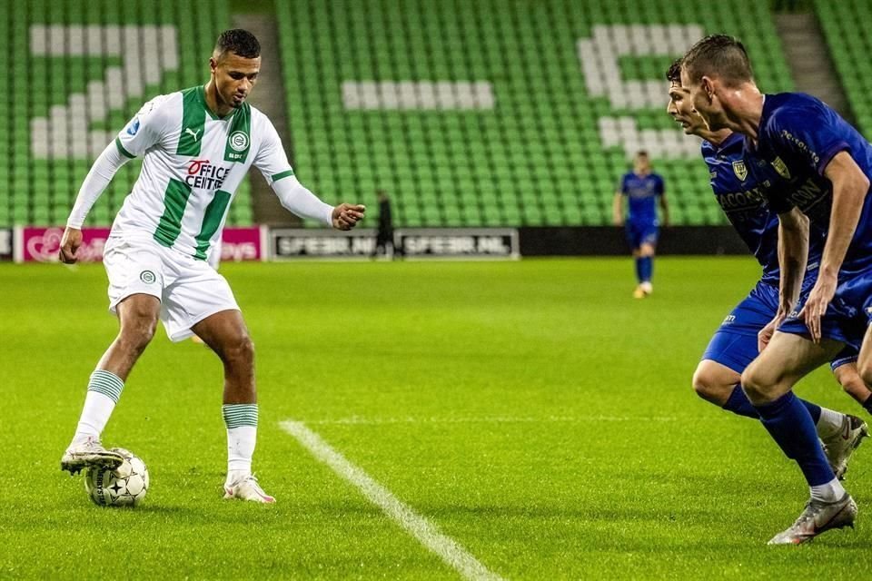 Da Cruz llega a la Liga MX después una temporada en el Groningen de Países Bajos, en el que marcó 4 goles en 23 partidos.