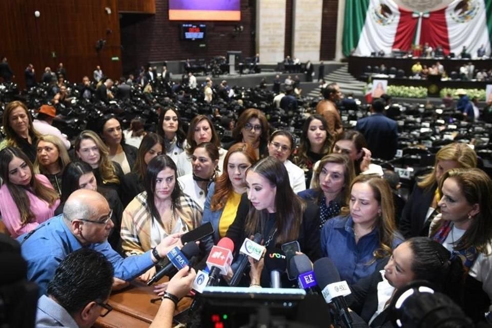 Noemí Luna, vicecoordinadora del PAN en Diputados, urgió nueva solicitud de desafuero en contra de Cuauhtémoc Blanco.