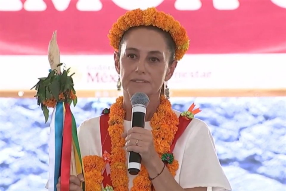 Ante informe de Misión de la OEA, Sheinbaum pidió que el organismo se guarde opiniones sobre sistema establecido para elección judicial.