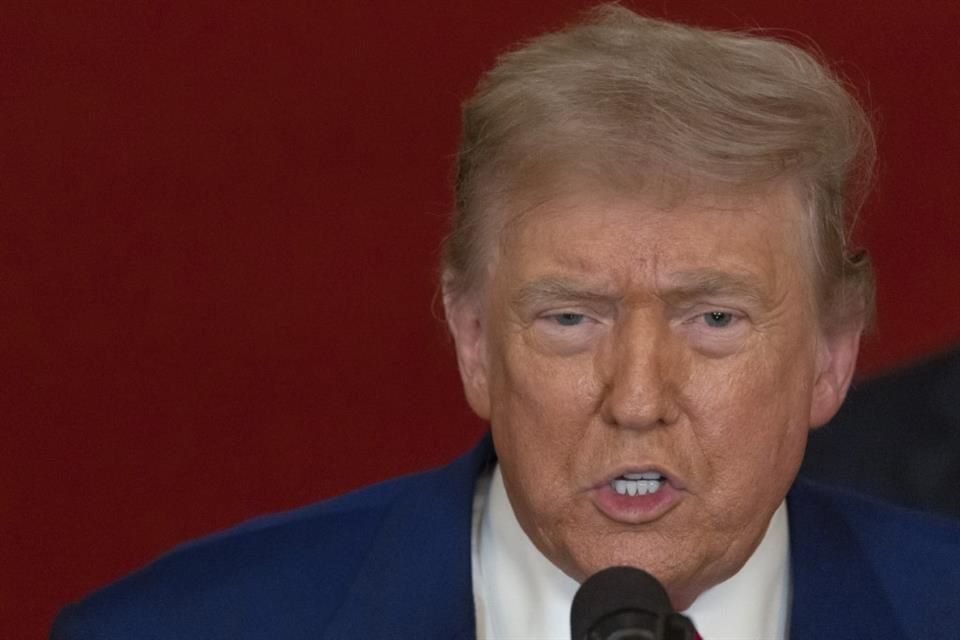 El Presidente estadounidense Donald Trump en la Casa Blanca en Washington el 21 de junio del 2025.