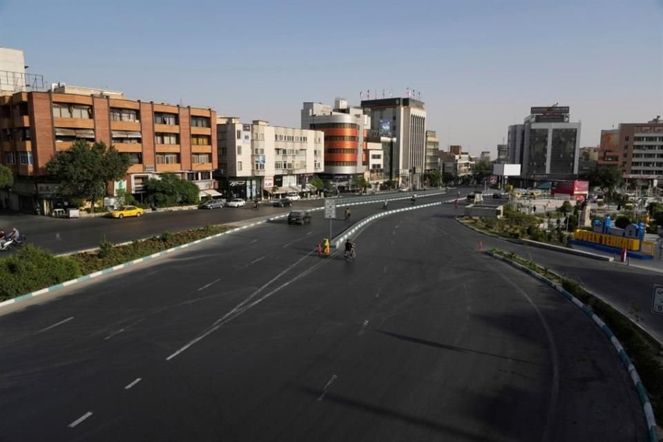 Centro de Teherán, la capital iraní