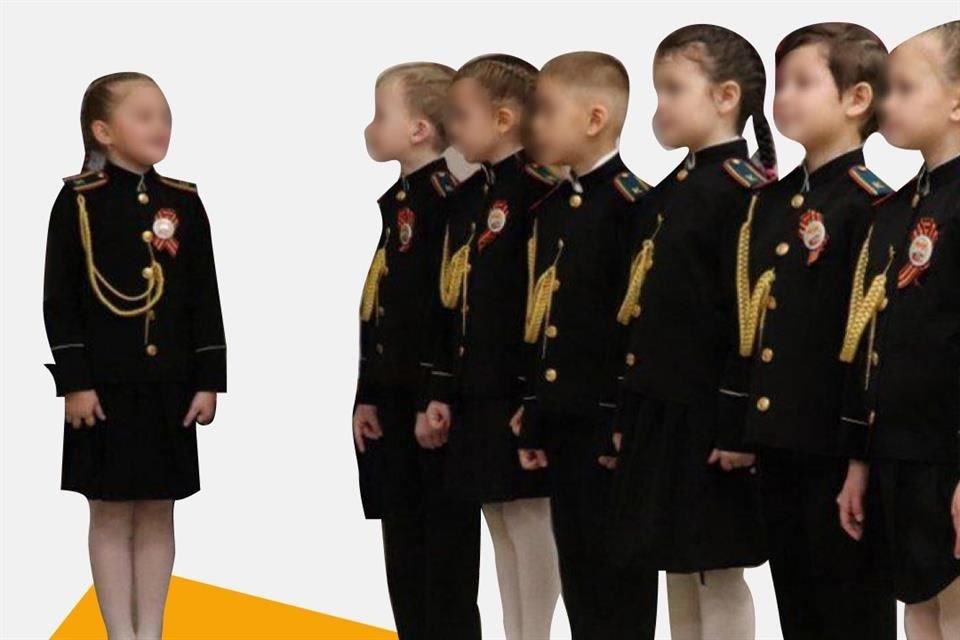 Una forma de militarización de los niños en la Federación Rusa es la apertura de clases de cadetes en las escuelas, denunció la organización Almenda.