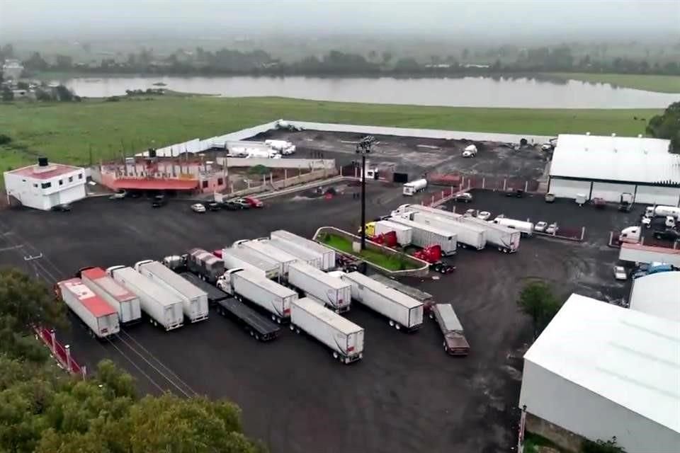 Aspecto de uno de los terrenos asegurados por autoridades federales y anunciado el pasado domingo 29 de junio, como parte de un golpe a la red ilegal de huachicol.