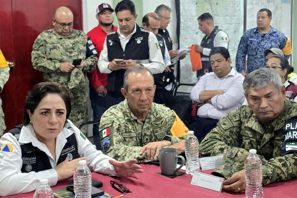 La titular de Protección Civil nacional, Laura Velázquez, advirtió sobre escurrimientos provenientes de Veracruz y SLP que podrían provocar desbordamientos de ríos en Tampico, Madero y Altamira.