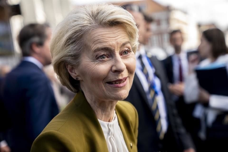 Ursula von der Leyen, presidenta de la Comisión Europea.