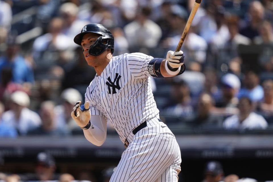 Aaron Judge conectó su jonrón número 350, aunque no pudo evitar la derrota de su equipo.