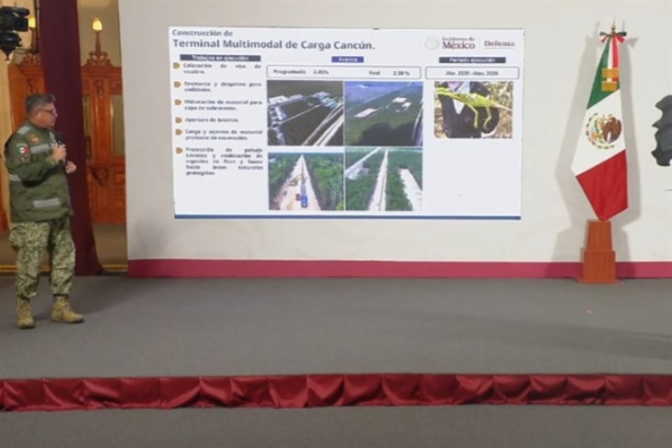 El General Ricardo Vallejo Suárez expuso los avances en el desarrollo de la primera etapa de cuatro complejos, que, dijo, estarán listos para noviembre de 2026.