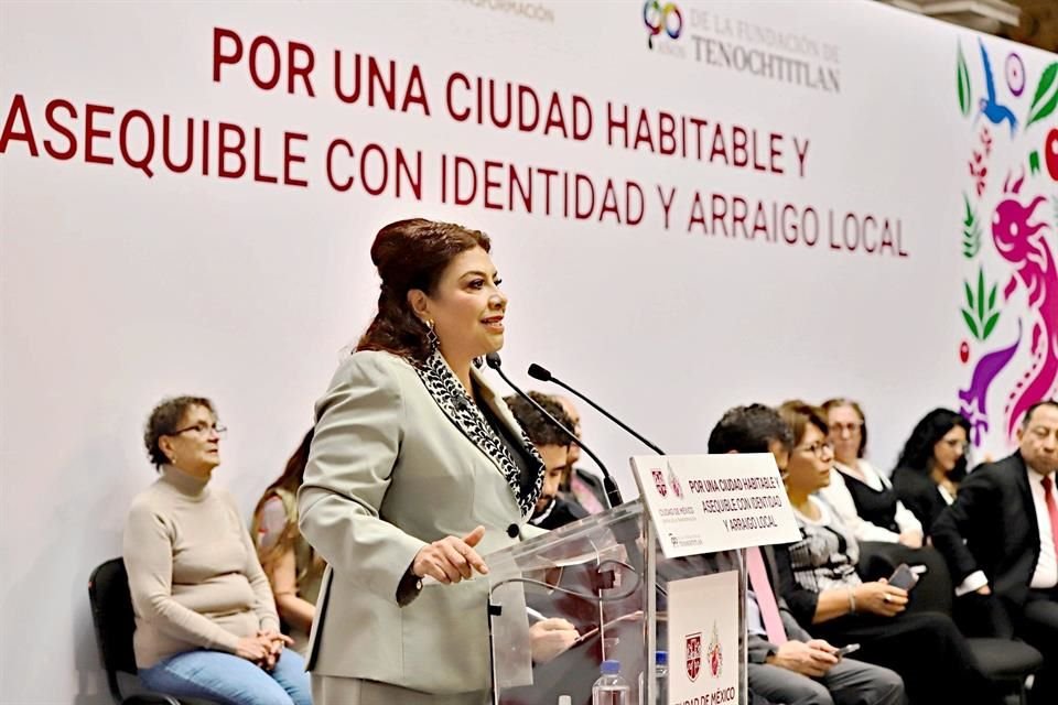 La Jefa de Gobierno difundió ayer su plan en la CDMX