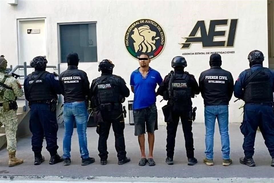 Las autoridades identificaron al presunto como Edgar de 30 años, quien es señalado como como generador de violencia.