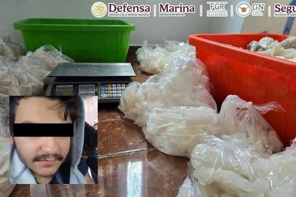 Las detenciones ocurrieron en un inmueble donde se encontró materia prima e implementos para producir droga.