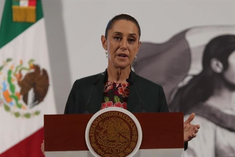 Claudia Sheinbaum, Presidenta de México.