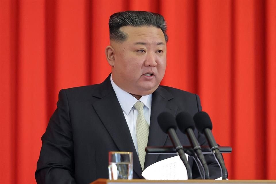 El líder norcoreano Kim Jong Un durante una ceremonia en Pyongyang, el 9 de septiembre.