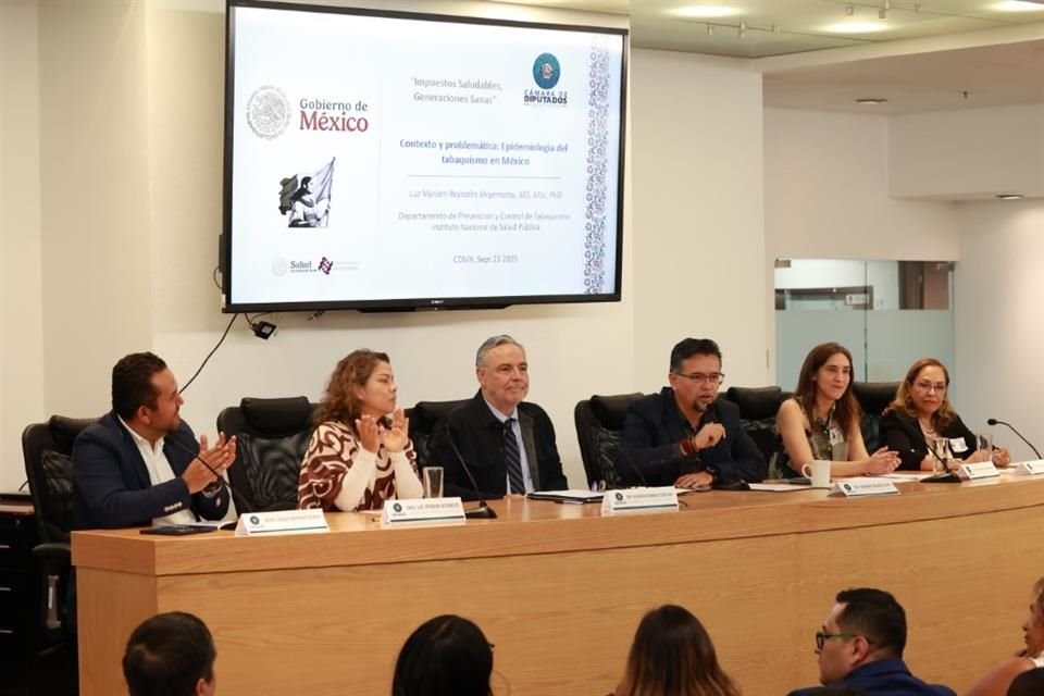 Se llevó a cabo el Foro Impuestos Saludable, con la participación del Diputado de Moprena, Alfonso Ramírez Cuellar y ponentes expertos en salud pública y líderes de asociaciones civiles.