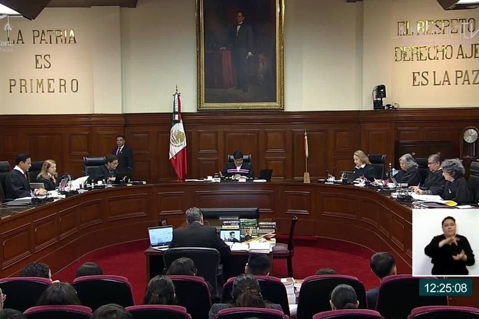 El asunto iba a ser votado el pasado lunes en el pleno de la Suprema Corte, pero se pospuso con la excusa de que varios colectivos solicitaron participar en la discusión.