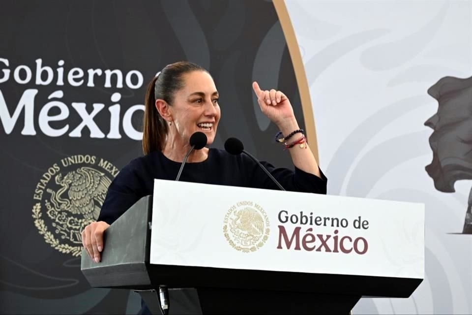 La Presidenta Claudia Sheinbaum se encuentra de gira en Chiapas.